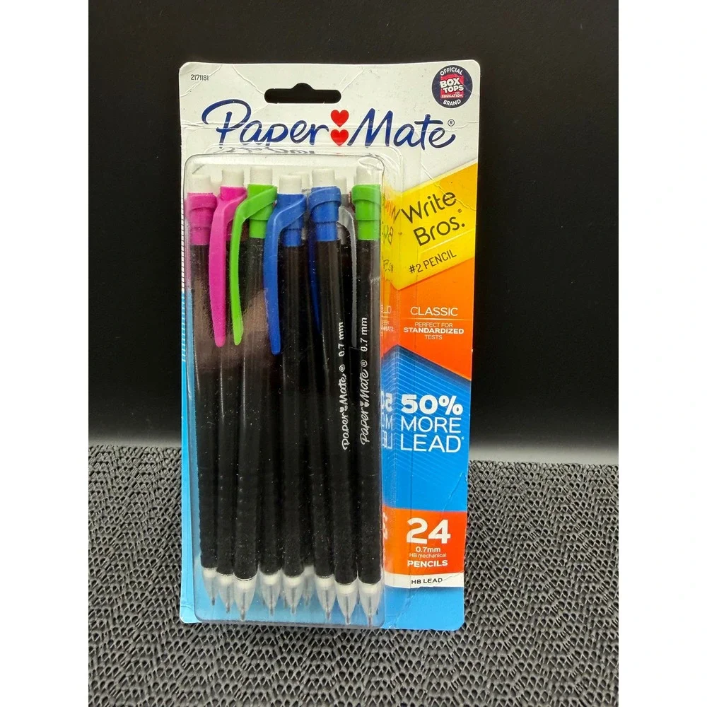 Paper Mate Write Bros Classic 0.7mm Mechanical Pencils 24 Count HB Lead 2171181